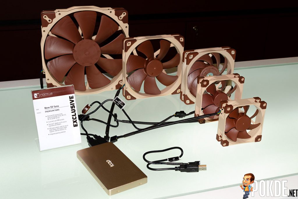 [Computex 2018] Noctua introduces a whole range of new products, including a desk fan...? 32