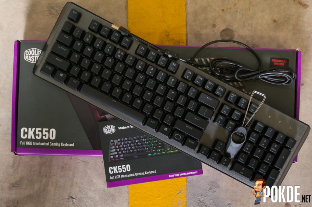 Cooler Master CK550 RGB Mechanical Keyboard Review — smooth strokes and pretty colors 34