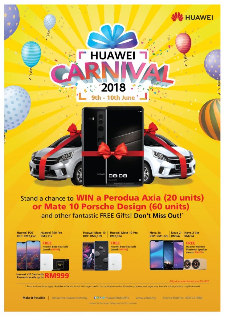 HUAWEI Carnival Coming To Town Near You - Up To RM6Million Worth Of Prizes To Be Won 28