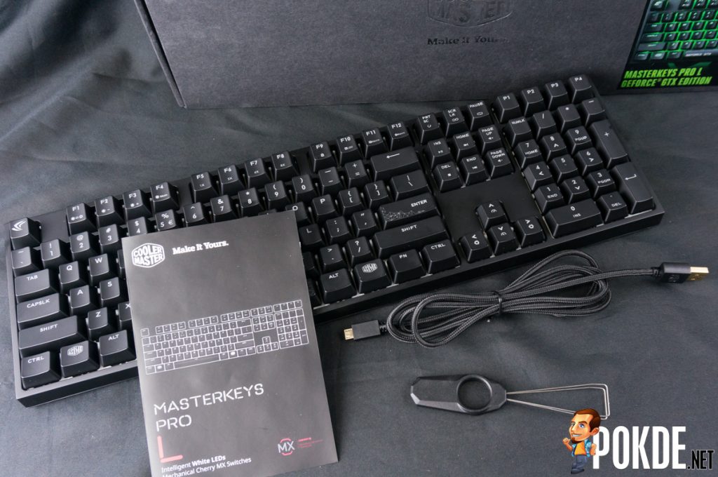 MasterKeys Pro L GeForce GTX Edition by Cooler Master Mechanical Keyboard Review — a keyboard for the die-hard NVIDIA fans 29