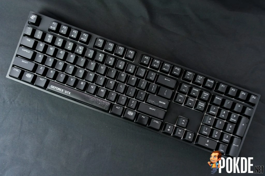 MasterKeys Pro L GeForce GTX Edition by Cooler Master Mechanical Keyboard Review — a keyboard for the die-hard NVIDIA fans 32