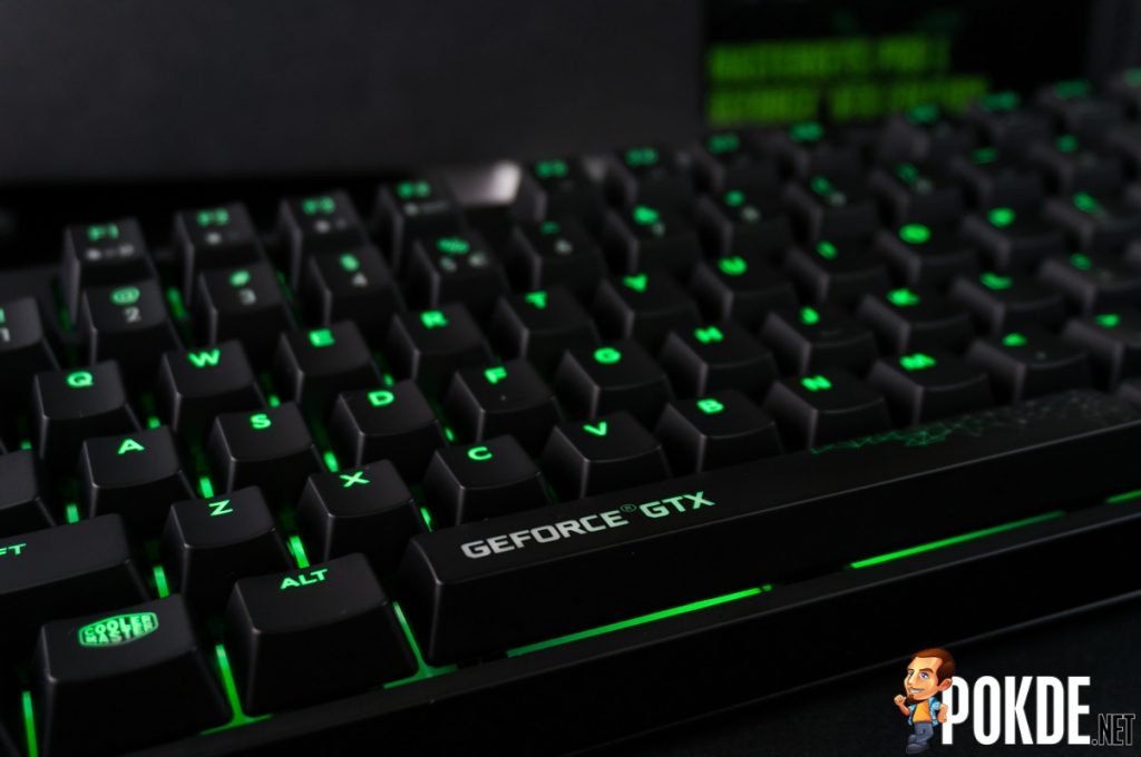 MasterKeys Pro L GeForce GTX Edition by Cooler Master Mechanical Keyboard Review — a keyboard for the die-hard NVIDIA fans 40