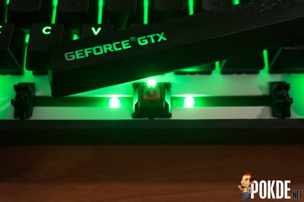 MasterKeys Pro L GeForce GTX Edition by Cooler Master Mechanical Keyboard Review — a keyboard for the die-hard NVIDIA fans 36