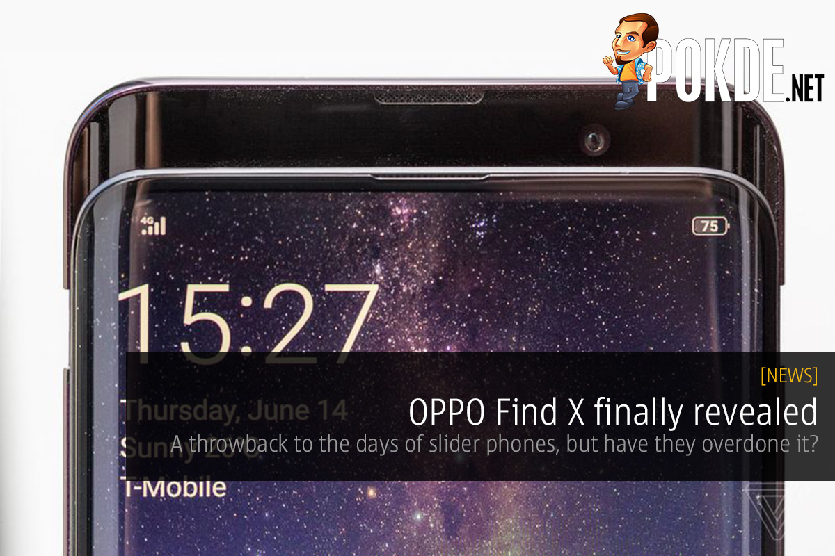 [UPDATE 2: Availability] OPPO Find X officially revealed — a throwback to the days of slider phones, but have they overdone it? 34