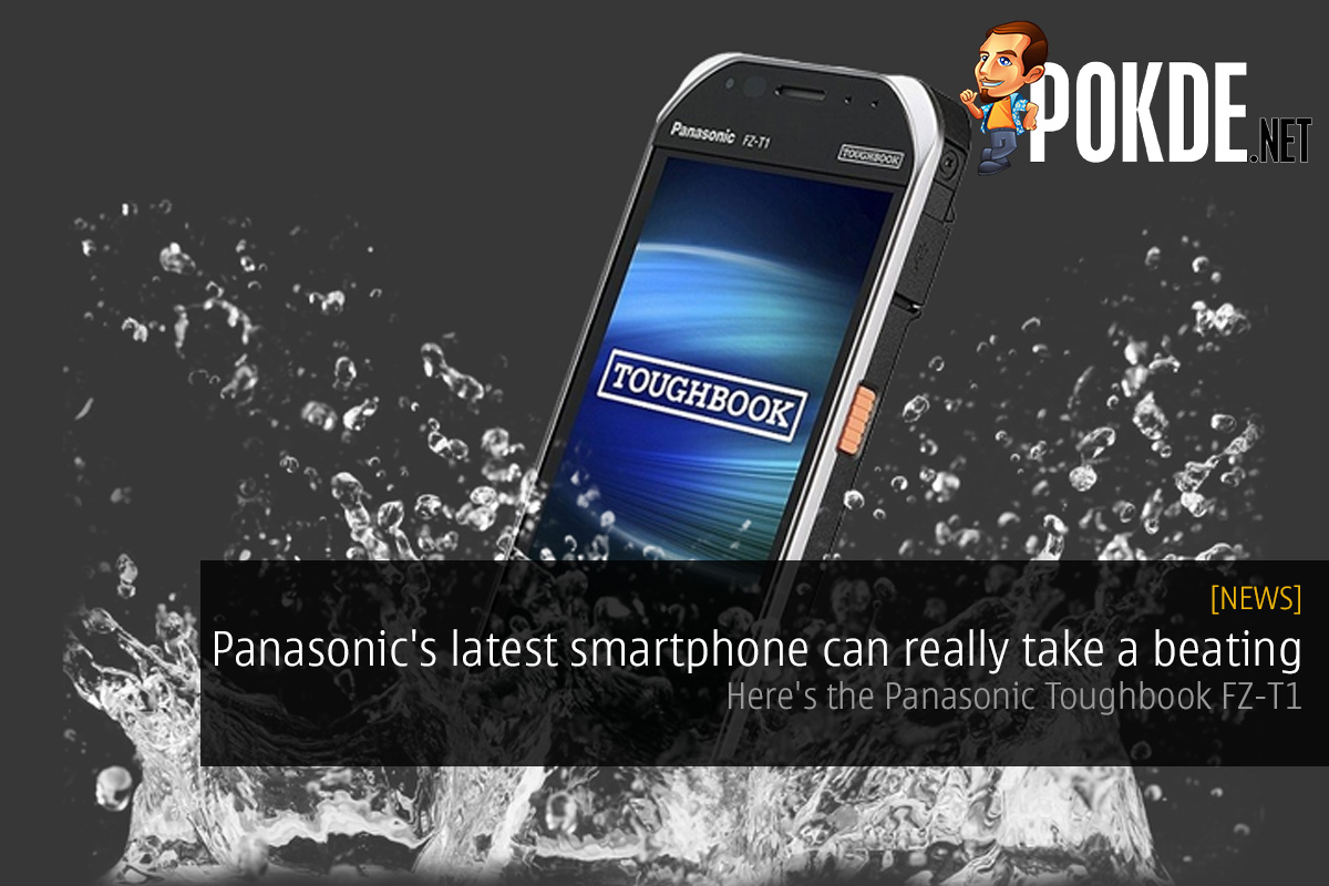 Panasonic's latest smartphone can really take a beating — here's the Panasonic Toughbook FZ-T1 33