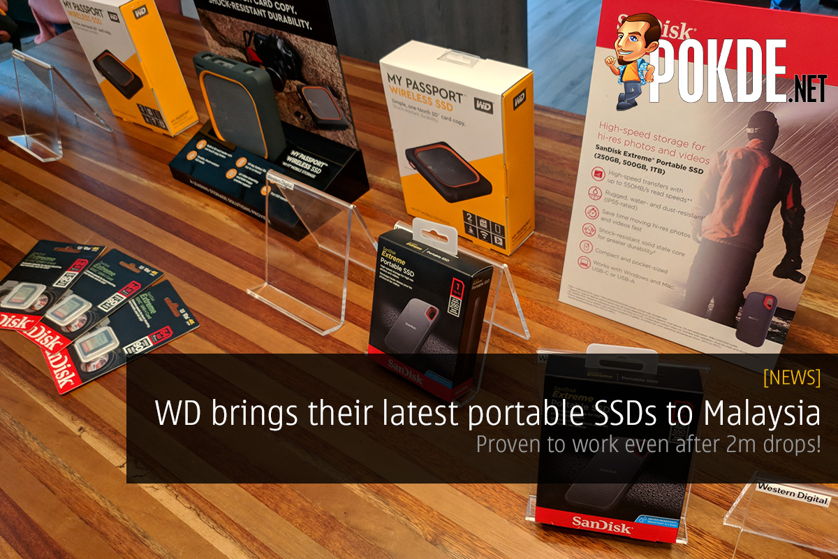 WD brings their latest portable SSDs to Malaysia — proven to work even after 2m drops! 31