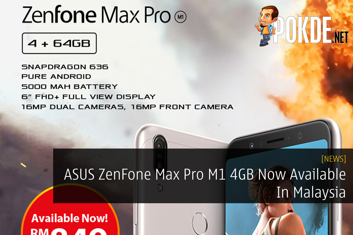 ASUS ZenFone Max Pro M1 4GB Now Available In Malaysia 26