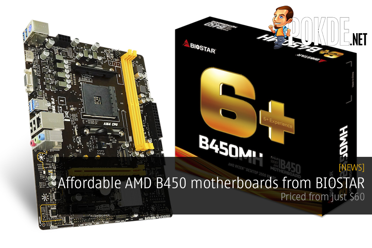 Affordable AMD B450 motherboards from BIOSTAR — priced from just $60! 24