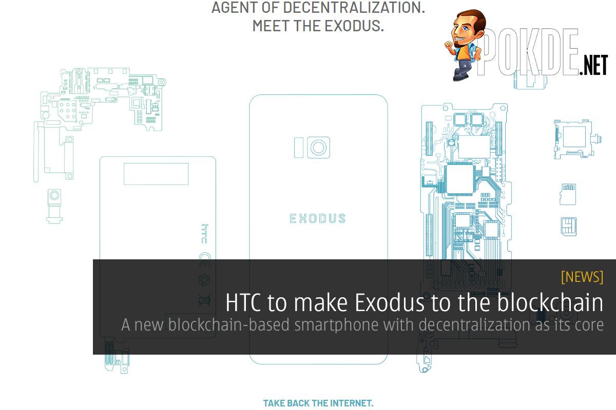 HTC to make Exodus to the blockchain — a new blockchain-based smartphone with decentralization as its core 25