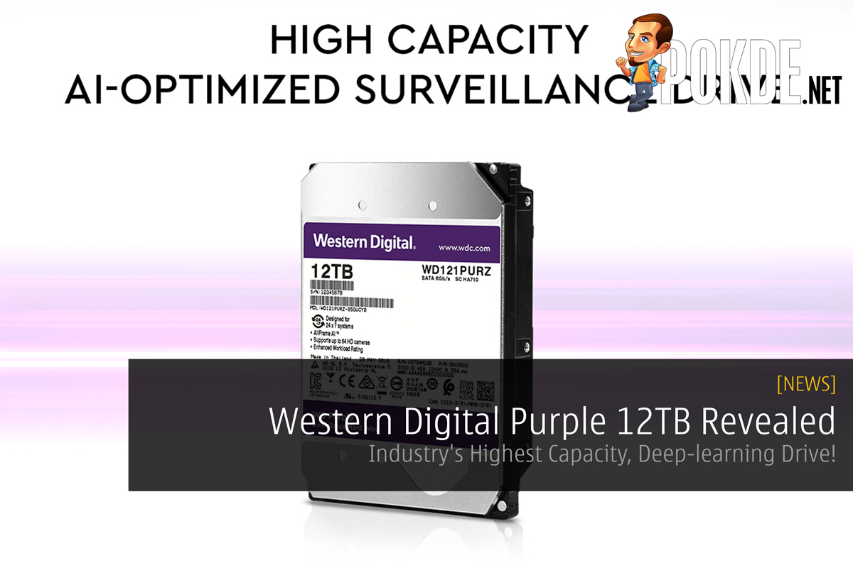 Western Digital Purple 12TB Revealed — Industry's Highest Capacity, Deep-learning Drive! 29