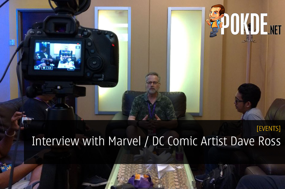 Interview with Marvel / DC Comic Artist Dave Ross - Visual Arts Expo 2018 Highlights 29