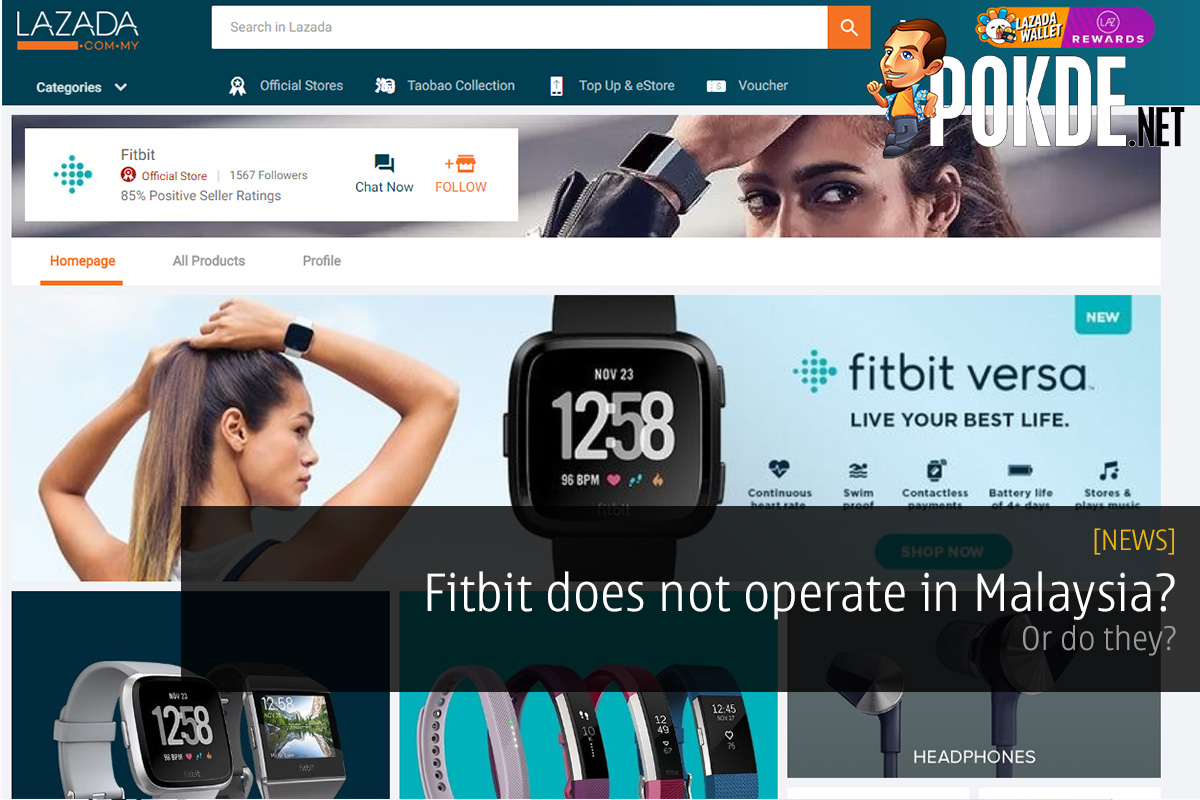 Fitbit does not operate in Malaysia? Or do they? 37