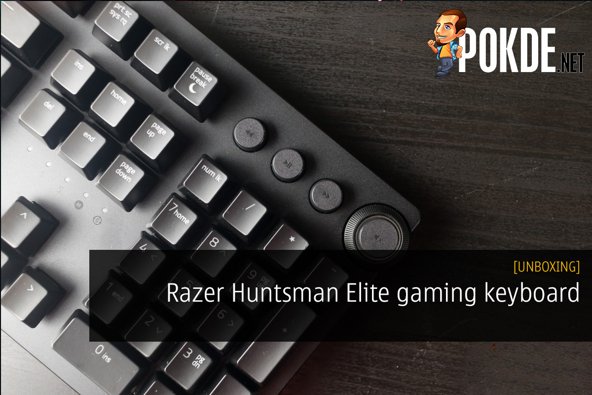 [UNBOXING] Razer Huntsman Elite Opto-Mechanical Gaming Keyboard 40