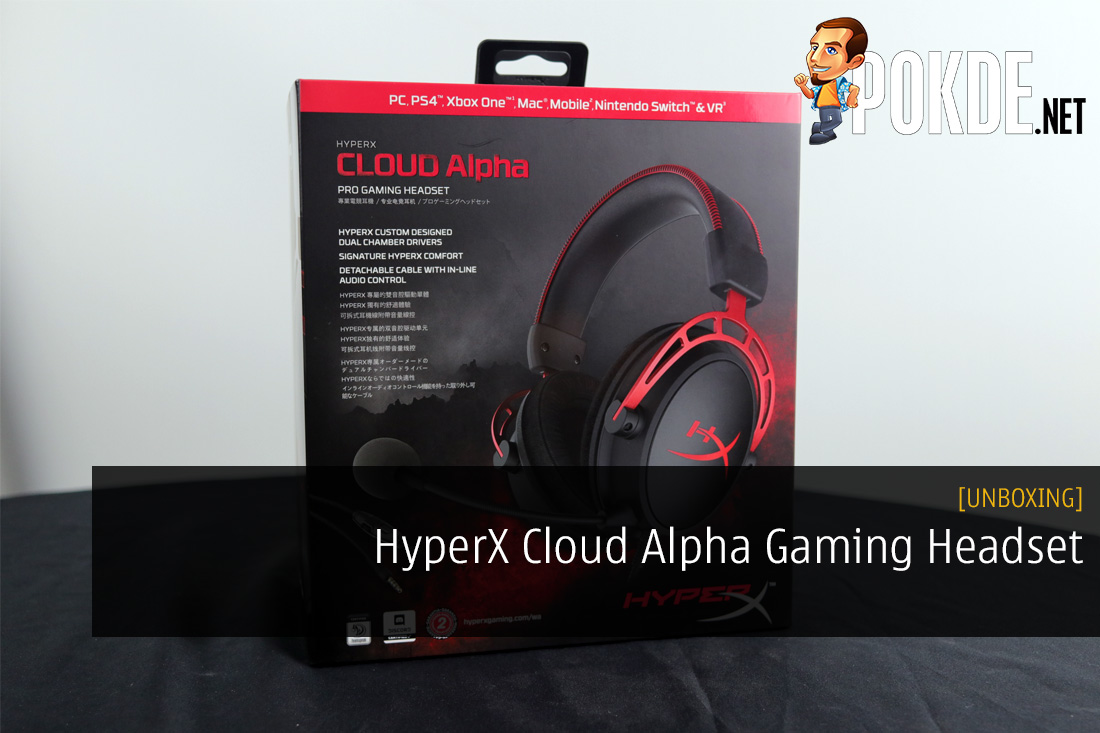 Unboxing the HyperX Cloud Alpha Gaming Headset