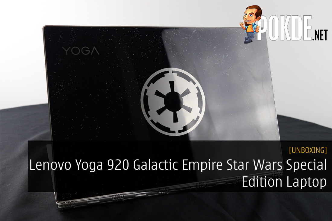 Unboxing the Lenovo Yoga 920 Galactic Empire Star Wars Special Edition Laptop