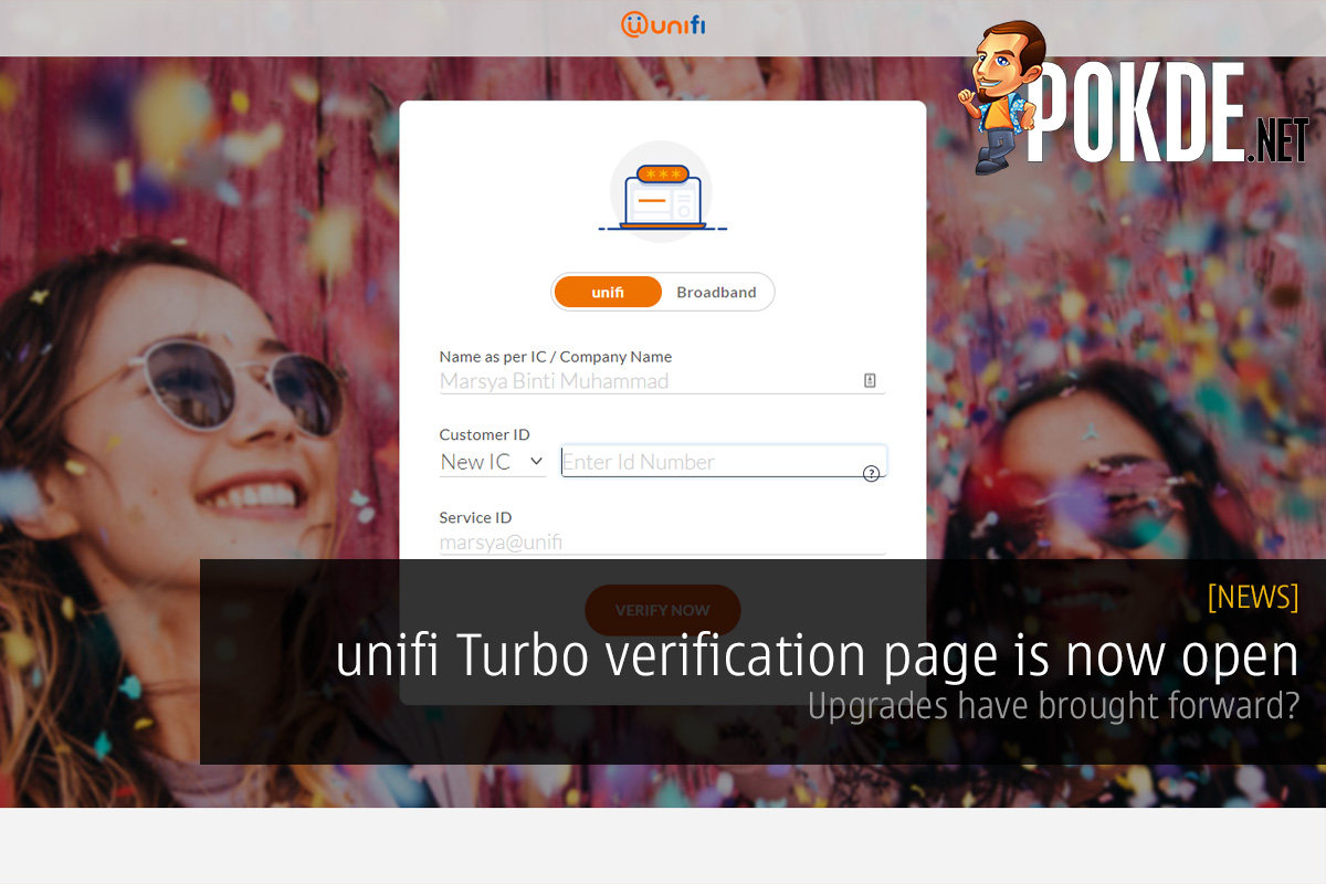 unifi Turbo verification page is now open — upgrades have brought forward? 23