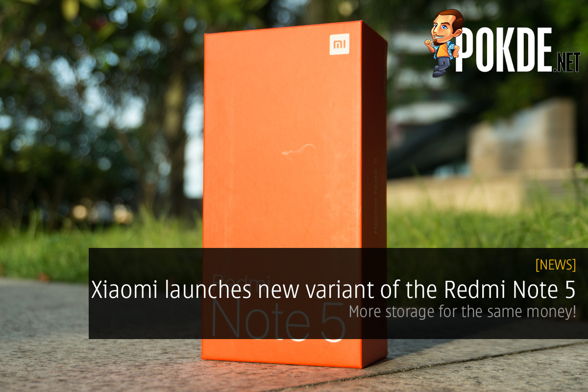 Xiaomi launches new variant of the Redmi Note 5 — more storage for the same money! 37