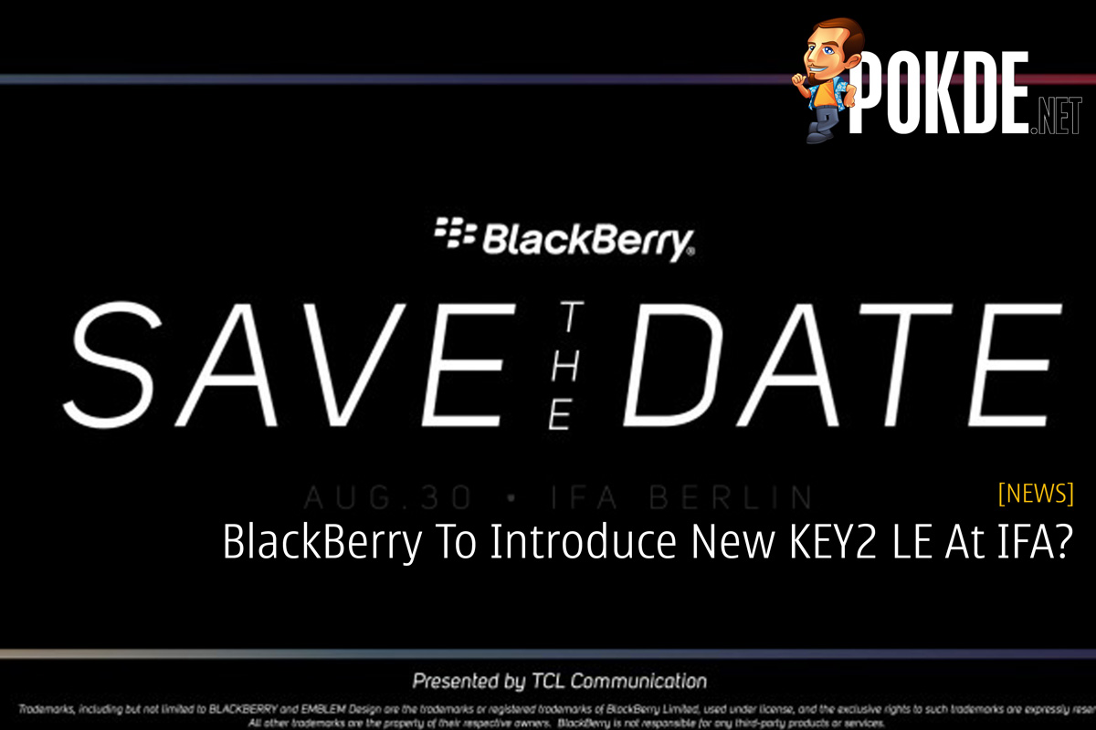 BlackBerry To Introduce New KEY2 LE At IFA? 30