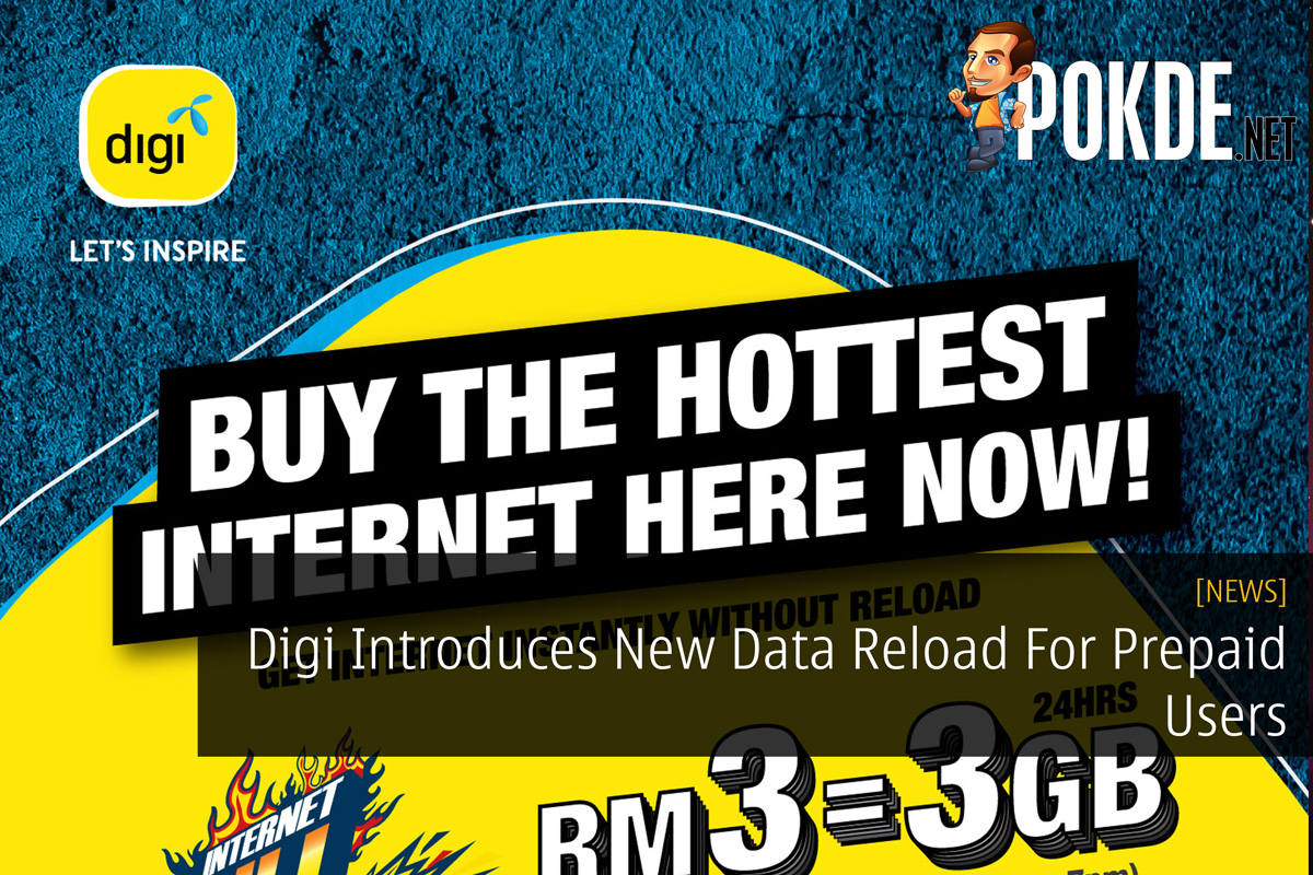Digi Introduces New Data Reload For Prepaid Users 24