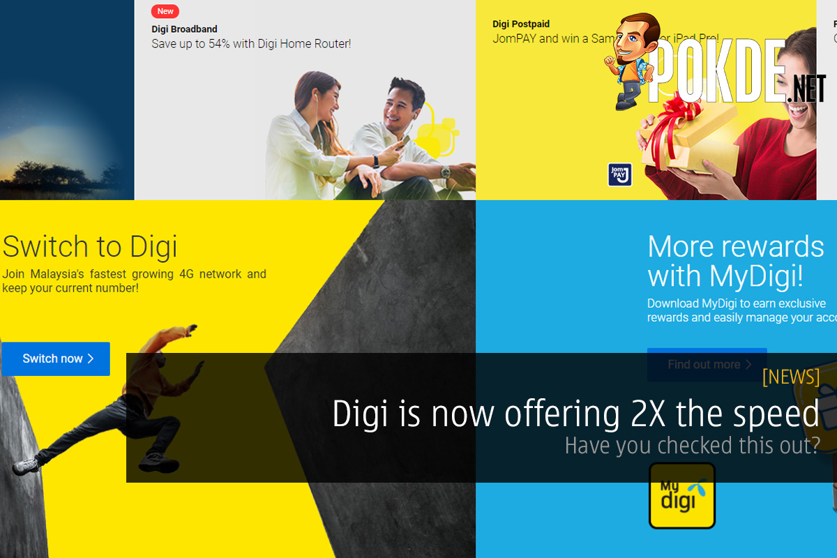 Digi is now offering 2X the speed — have you check this out? 30