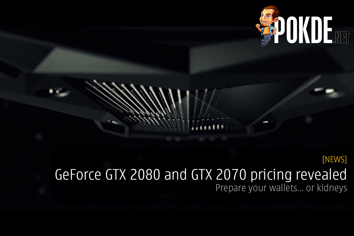 GeForce GTX 2080 and GTX 2070 pricing revealed — prepare your wallets... or kidneys 42