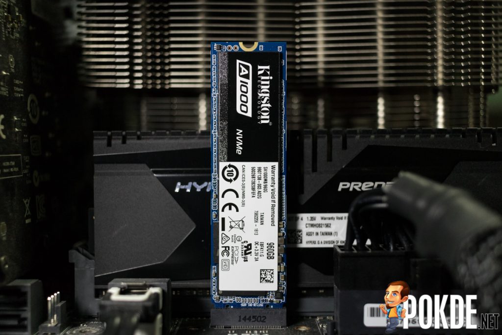 Kingston A1000 960GB PCIe NVMe SSD review 30