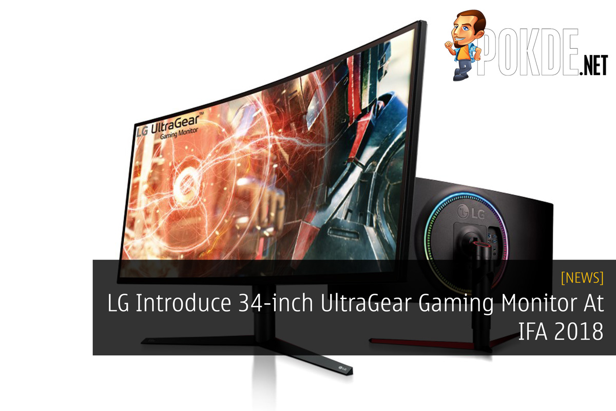LG Introduce 34-inch UltraGear Gaming Monitor At IFA 2018 20