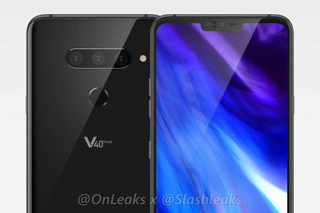 LG V40 renders appear online — triple rear camera and dual front camera? 32