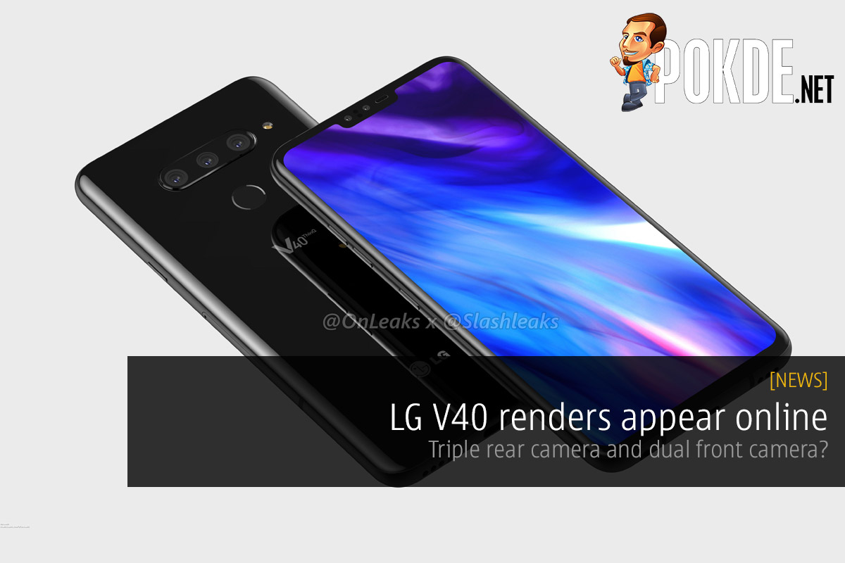 LG V40 renders appear online — triple rear camera and dual front camera? 27