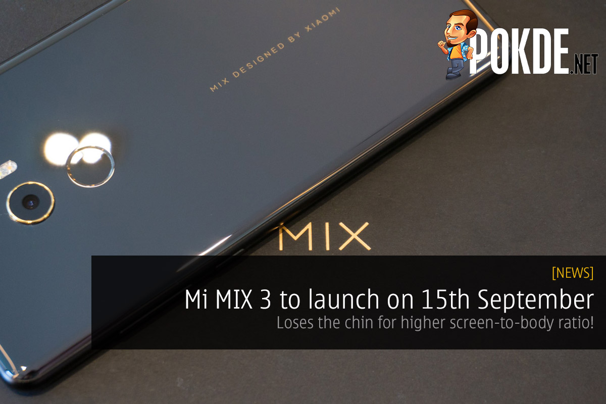 Mi MIX 3 to launch on 15th September — loses the chin for higher screen-to-body ratio! 26