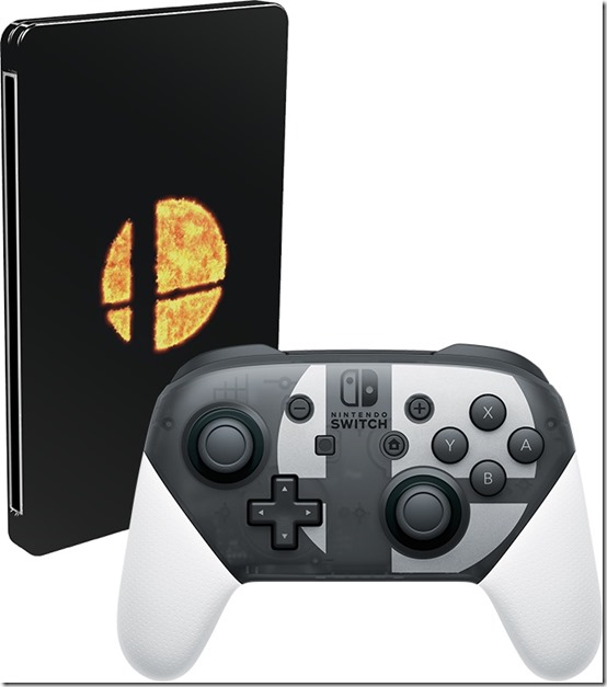 Super Smash Bros Ultimate Edition Nintendo Switch Pro Controller Unveiled