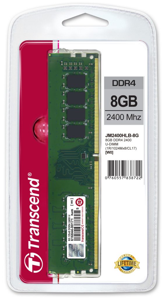 Transcend Offers New JetRam DDR4 Memory Modules 26
