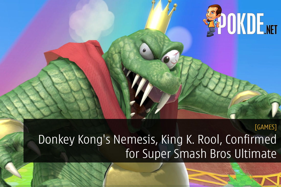 Donkey Kong's Nemesis, King K. Rool, Confirmed for Super Smash Bros Ultimate