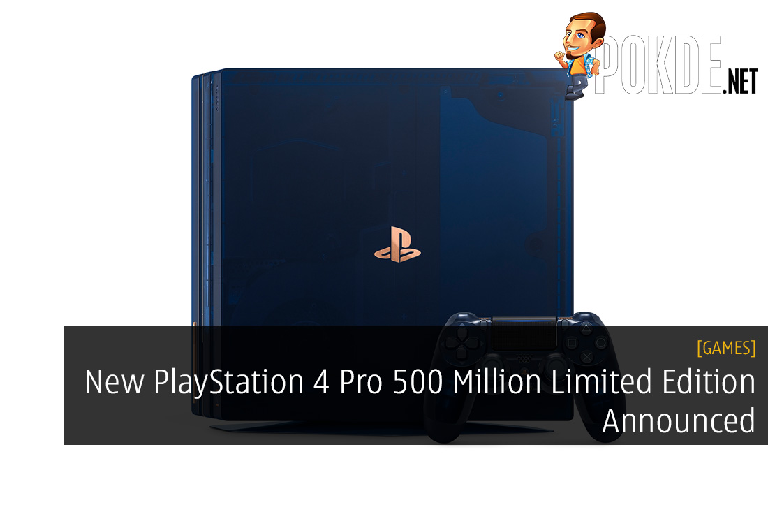 New PlayStation 4 Pro 500 Million Limited Edition Announced