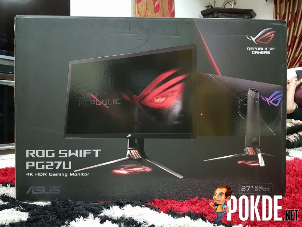 ASUS ROG Swift PG27UQ review - Here's what an RM11K monitor feels like! 28
