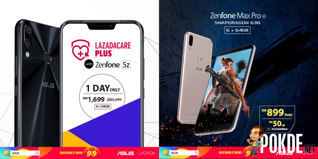 Don't miss the ASUS x LAZADA 9.9 Mega Campaign! Get the ASUS ZenFone 5z and ZenFone Max Pro M1 (6GB) at discounted prices! 27