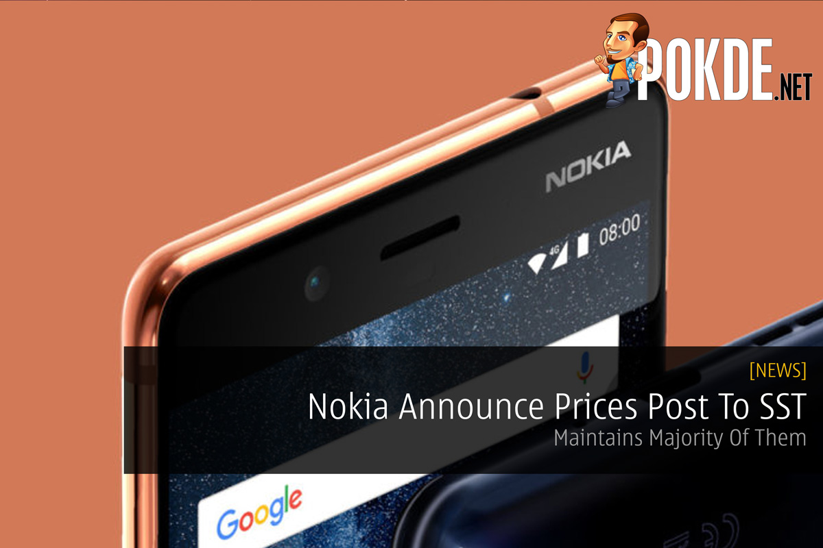 Nokia Announce Prices Post To SST - Maintains Majority Of Them 31