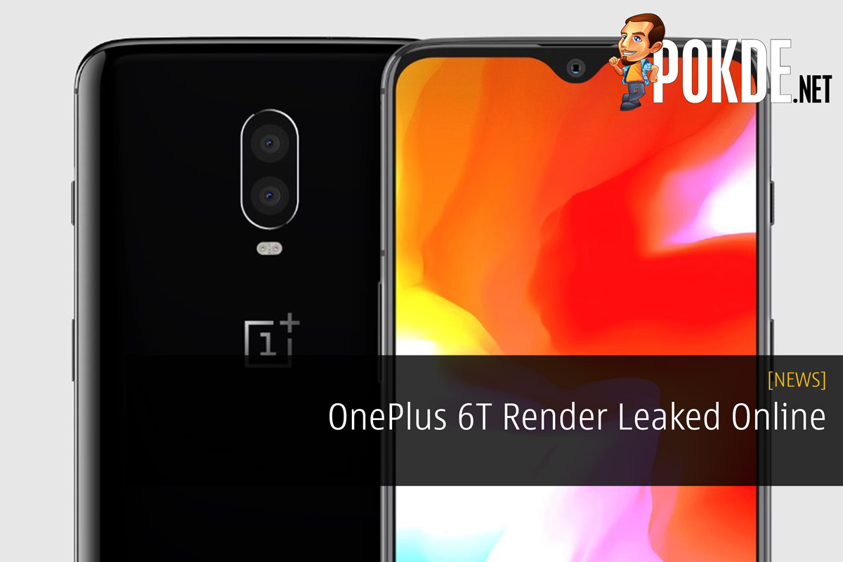 OnePlus 6T Render Leaked Online 35