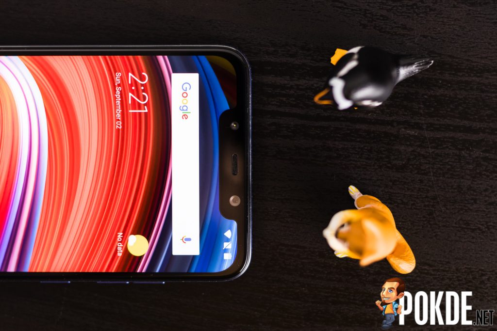 Pocophone F1 notch