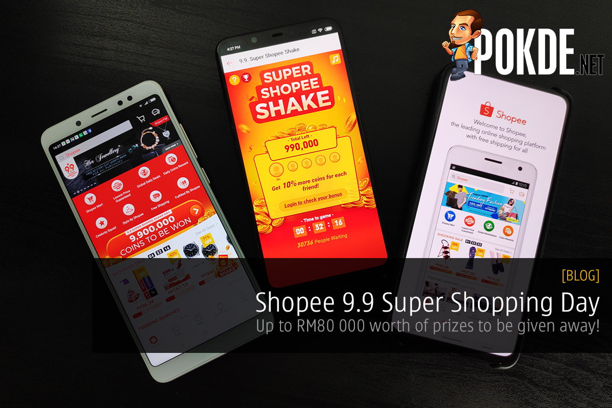 Shopee 9.9 Super Shopping Day — up to RM80 000 worth of prizes to be given away! 30