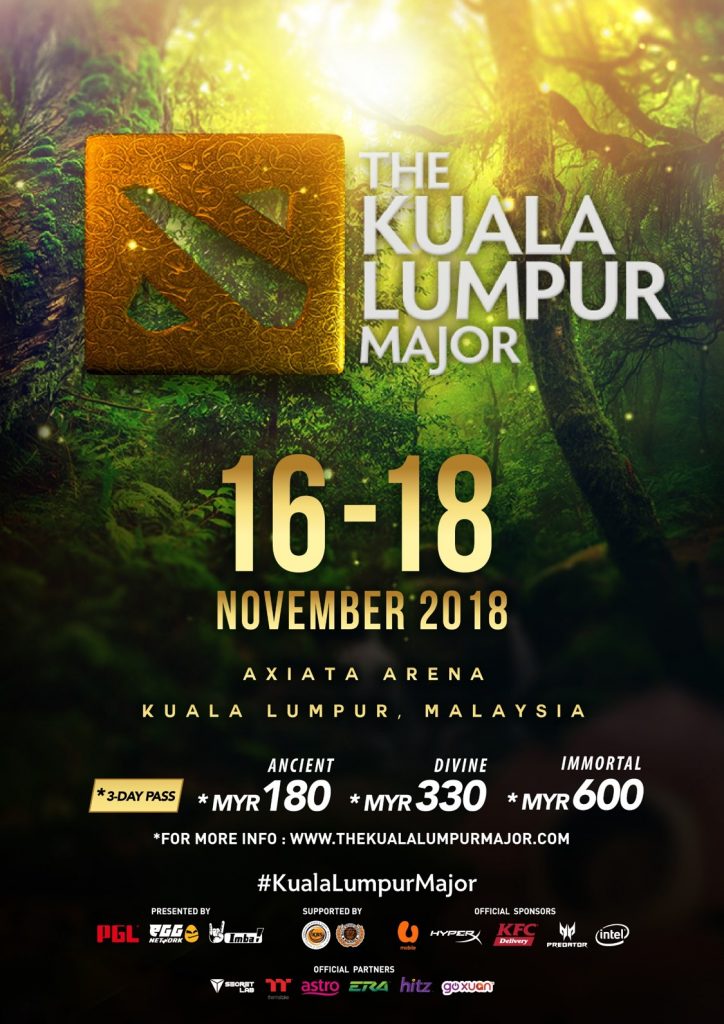 The Kuala Lumpur Major Is Coming — Here's How You Can Get Your Tickets 24