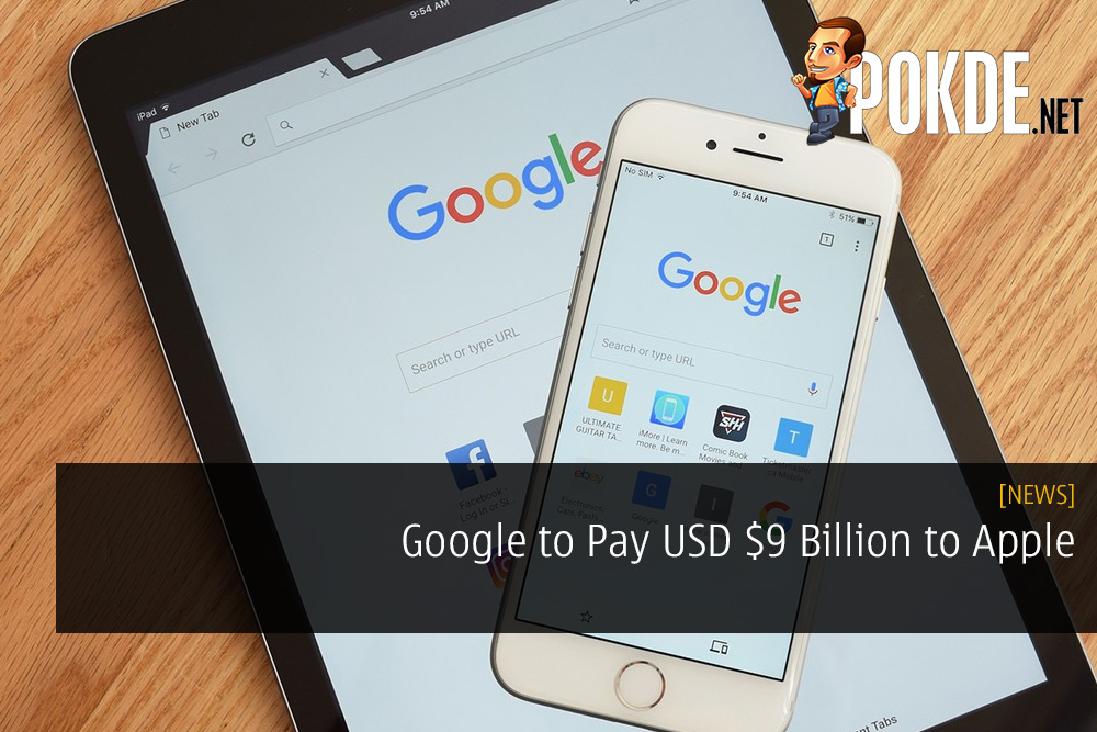 Google to Pay USD $9 Billion to Apple search engine