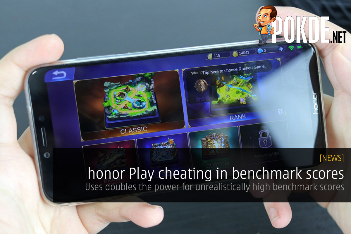 honor Play cheating in benchmarks — uses double the power to deliver unrealistically high benchmark scores 39