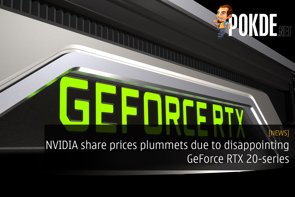 NVIDIA share prices plummets due to disappointing GeForce RTX 20-series 24