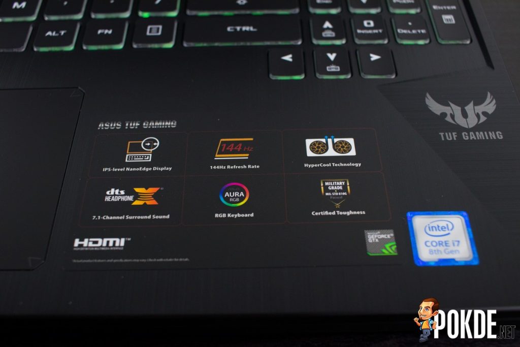 ASUS TUF Gaming FX505 Gaming Laptop Review
