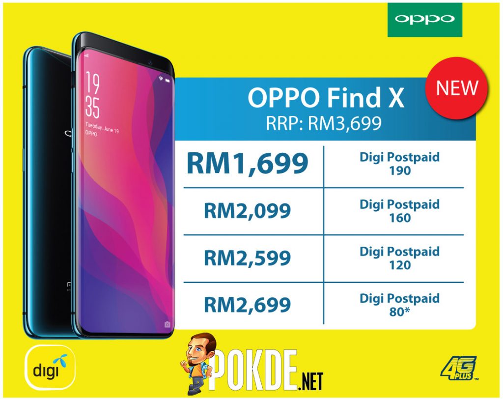 Get the OPPO Find X from as low as RM1699! 27