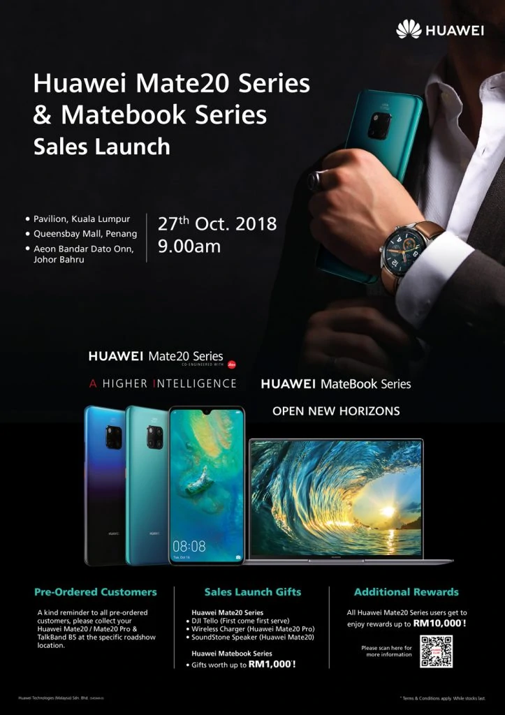 HUAWEI Mate 20 Series Sales Launch Starts This Weekend 31