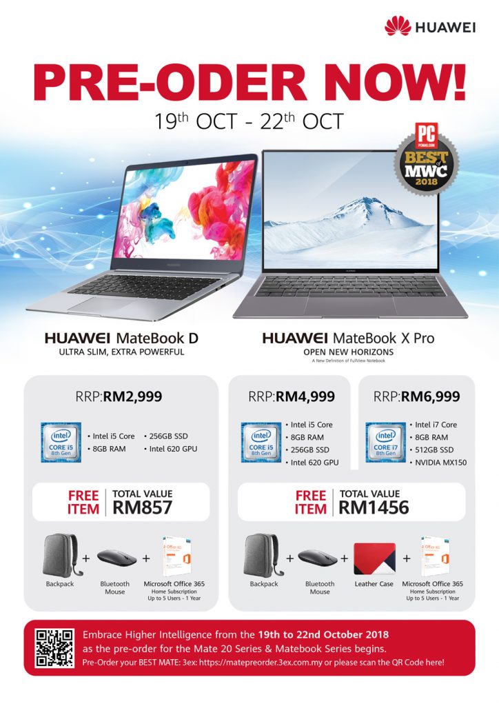 HUAWEI MateBook X Pro And MateBook D Now Available For Preorder 26