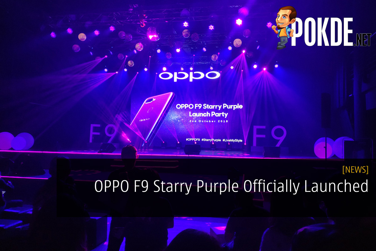 OPPO F9 Starry Purple Officially Launched 30