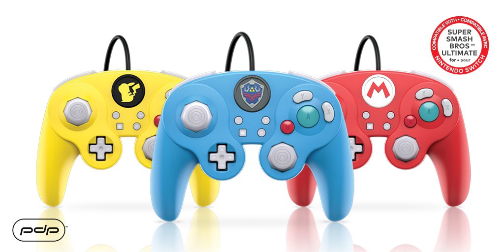 New Gamecube Design Controllers Coming for the Nintendo Switch